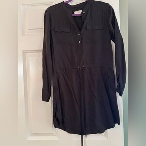 Lou & Grey Black Long Sleeve Dress